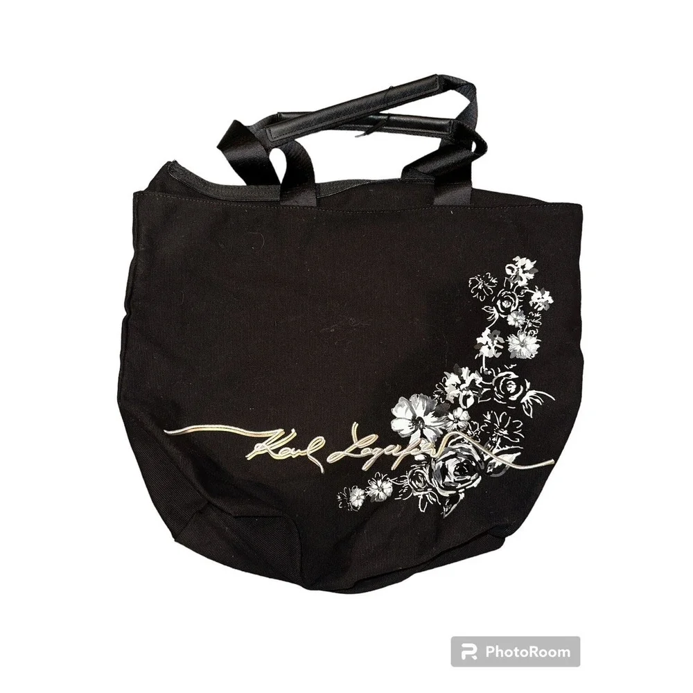karl lagerfield‎ canvas bag new without tags